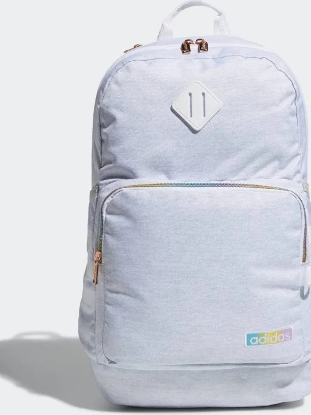 Adidas Light Gray Classic Backpack NWT NEW